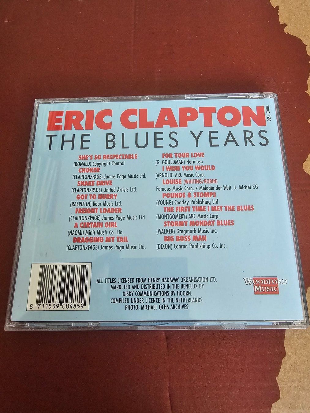 CD: CD - Eric Clapton – The Blues Years – Usato da Biberist venduto da Foolio0 1