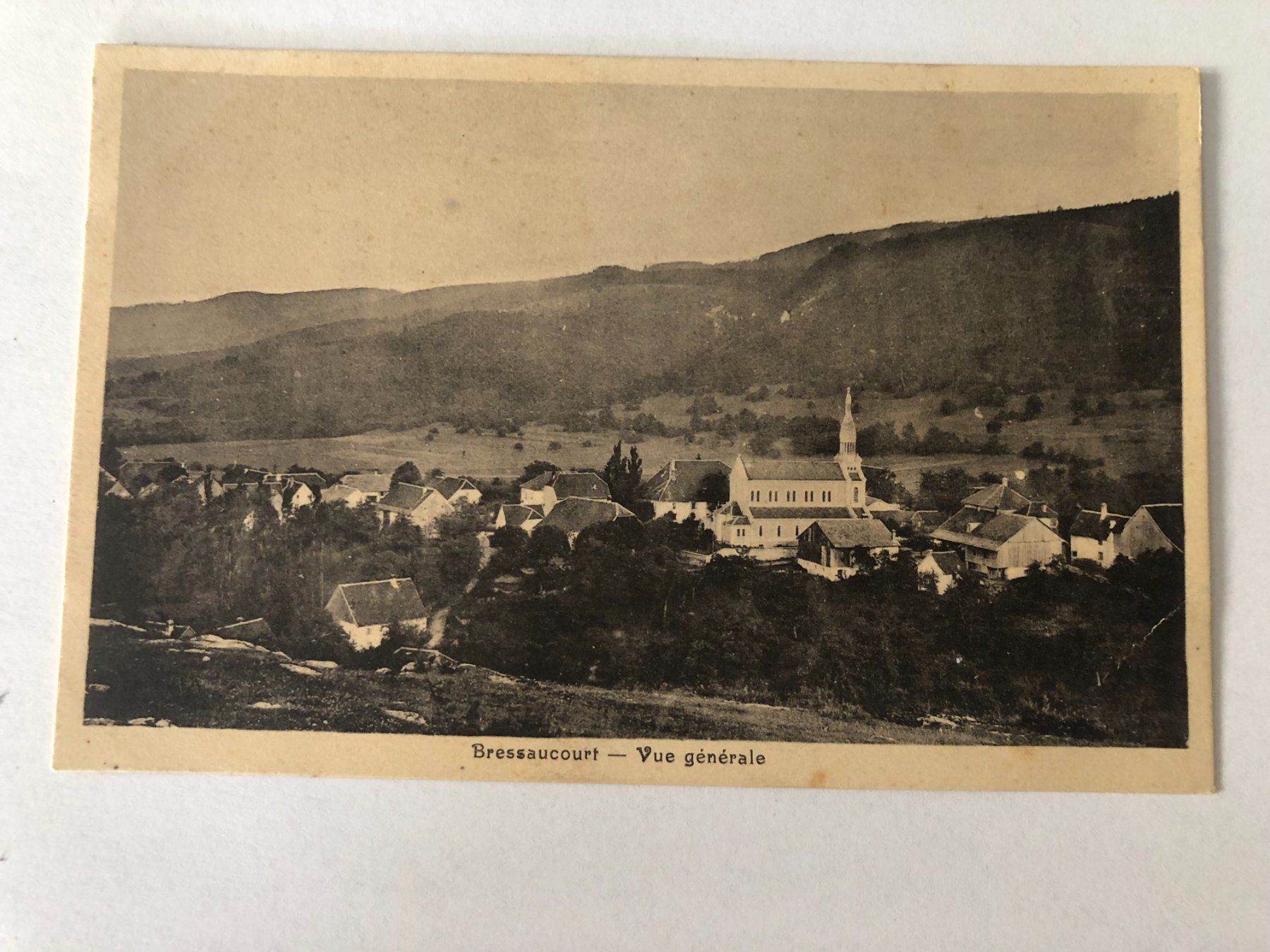Ansichtskarten: Ansichtskarte Bressaucourt Vue générale – Gebraucht aus Pfäffikon ZH von Waltoversand