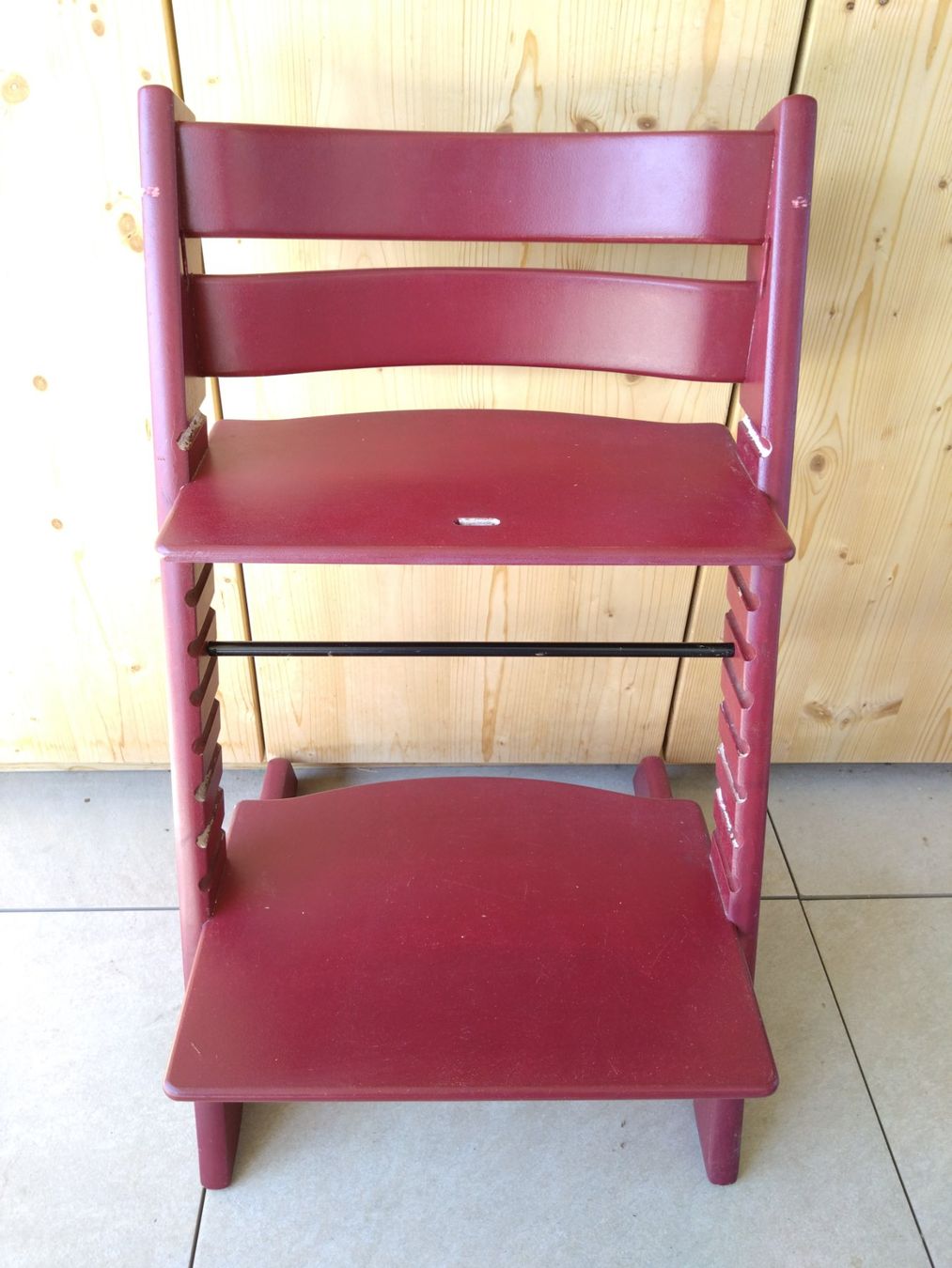 Stokke Seggioloni: Stokke Tripp Trapp in rot – Usato da Schenkon venduto da kkm2