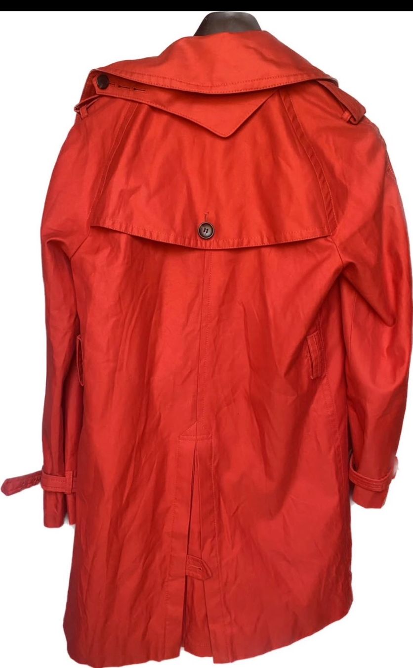 Cappotti: Coach Trench Coat Red Double Breasted – Usato da Herbligen venduto da T-esthetic 3