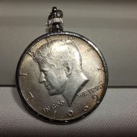 USA Half Dollar 1969 als Anhänger