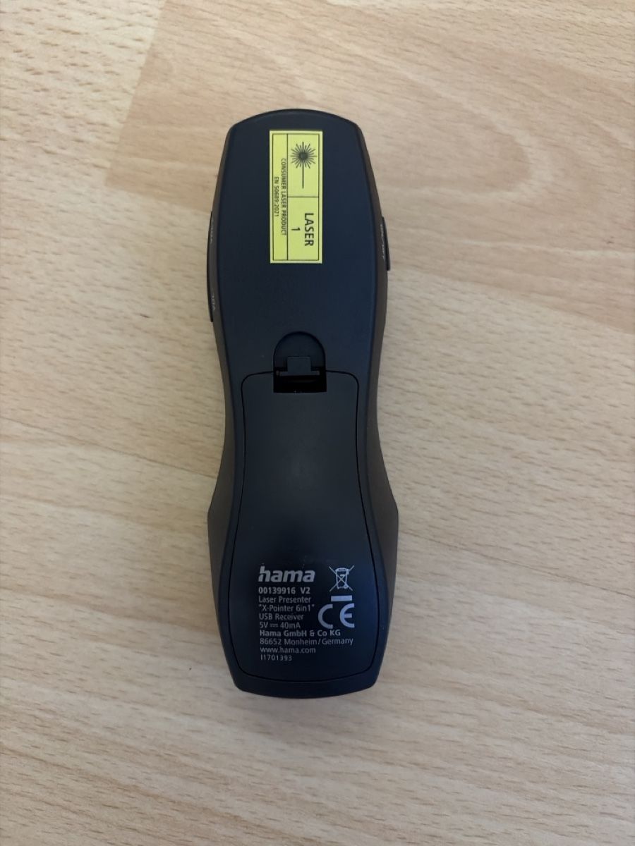 Hama Telecomandi: Hama Laser Presenter X-Pointer 6in1 schwarz gebraucht – Nuovo (secondo la descrizione) da Niederglatt ZH venduto da Trachsi 1
