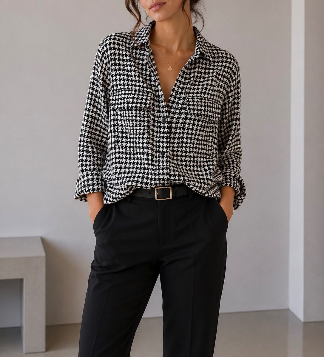 Zara Blusen: Zara Overshirt S/W Gr. S – Gebraucht aus Bottmingen von ana_5hrv
