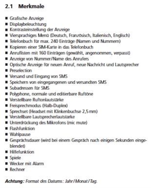 Swisscom Telefoni: Swisscom Top M48 Tisch-Telefon – Usato da Zollikofen venduto da inseli-10 8