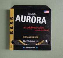 Aurora Premium Heavy Bass Strings - Gold / 50-110