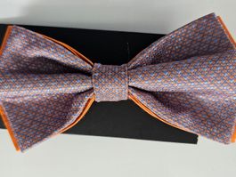 Fliege orange neu u originalverpackt