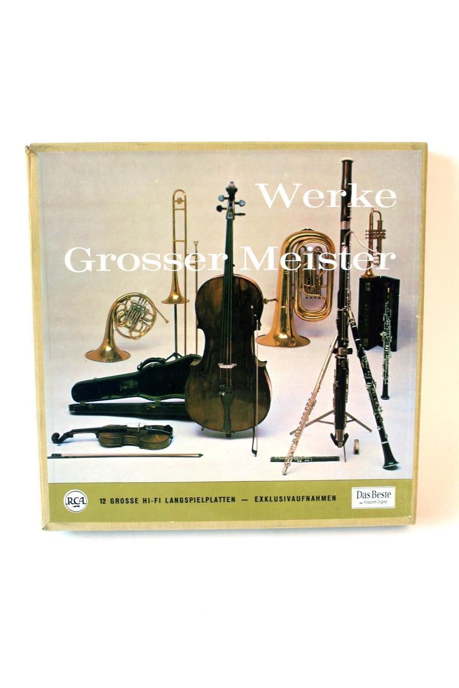 CD: VARIOUS: Werke grosser Meister – Usato da Bern venduto da vinyl-heaven 1