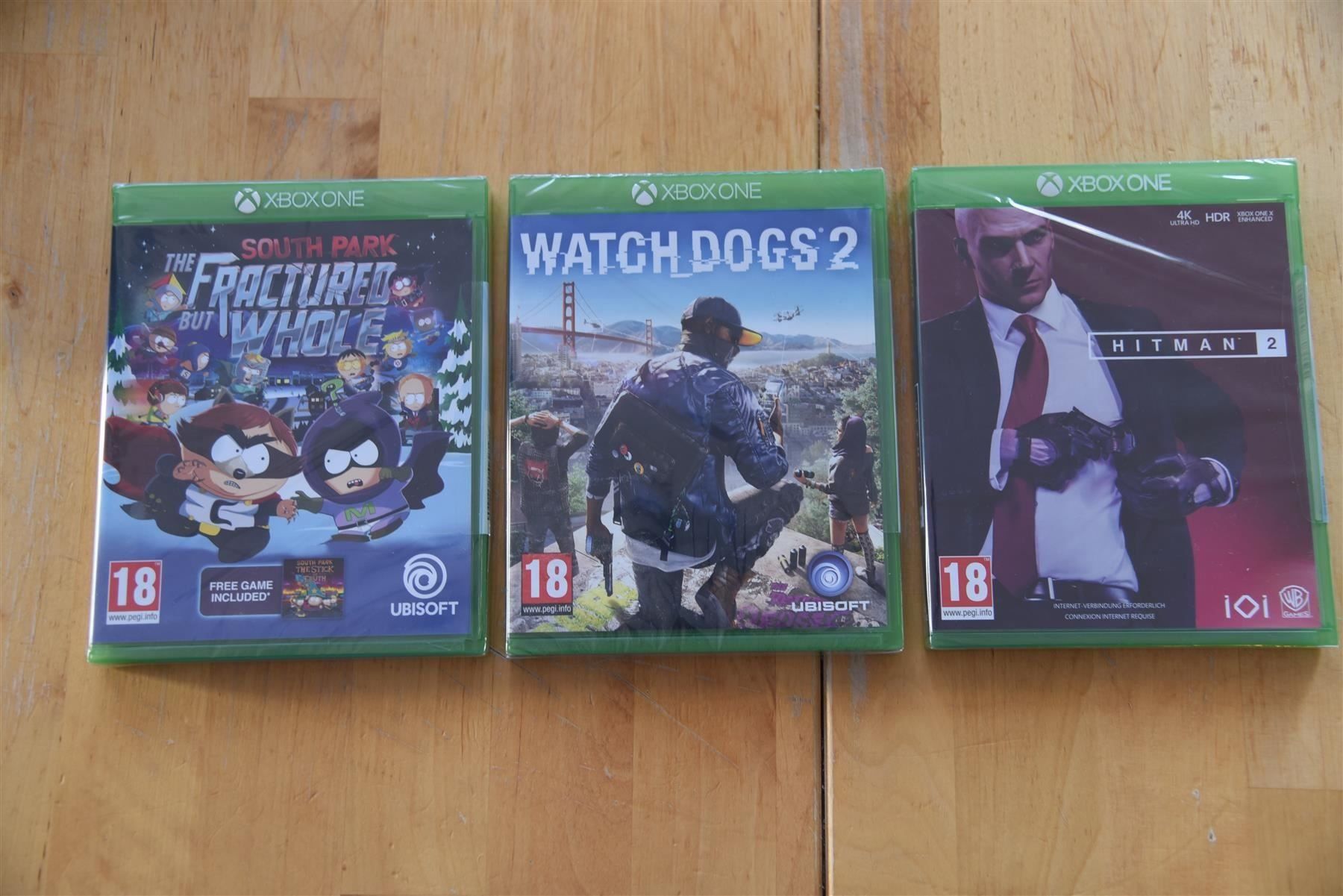 Giochi: Hitman 2 + Watch Dogs 2 + South Park – Nuovo (secondo la descrizione) da Frenkendorf venduto da Fionchen