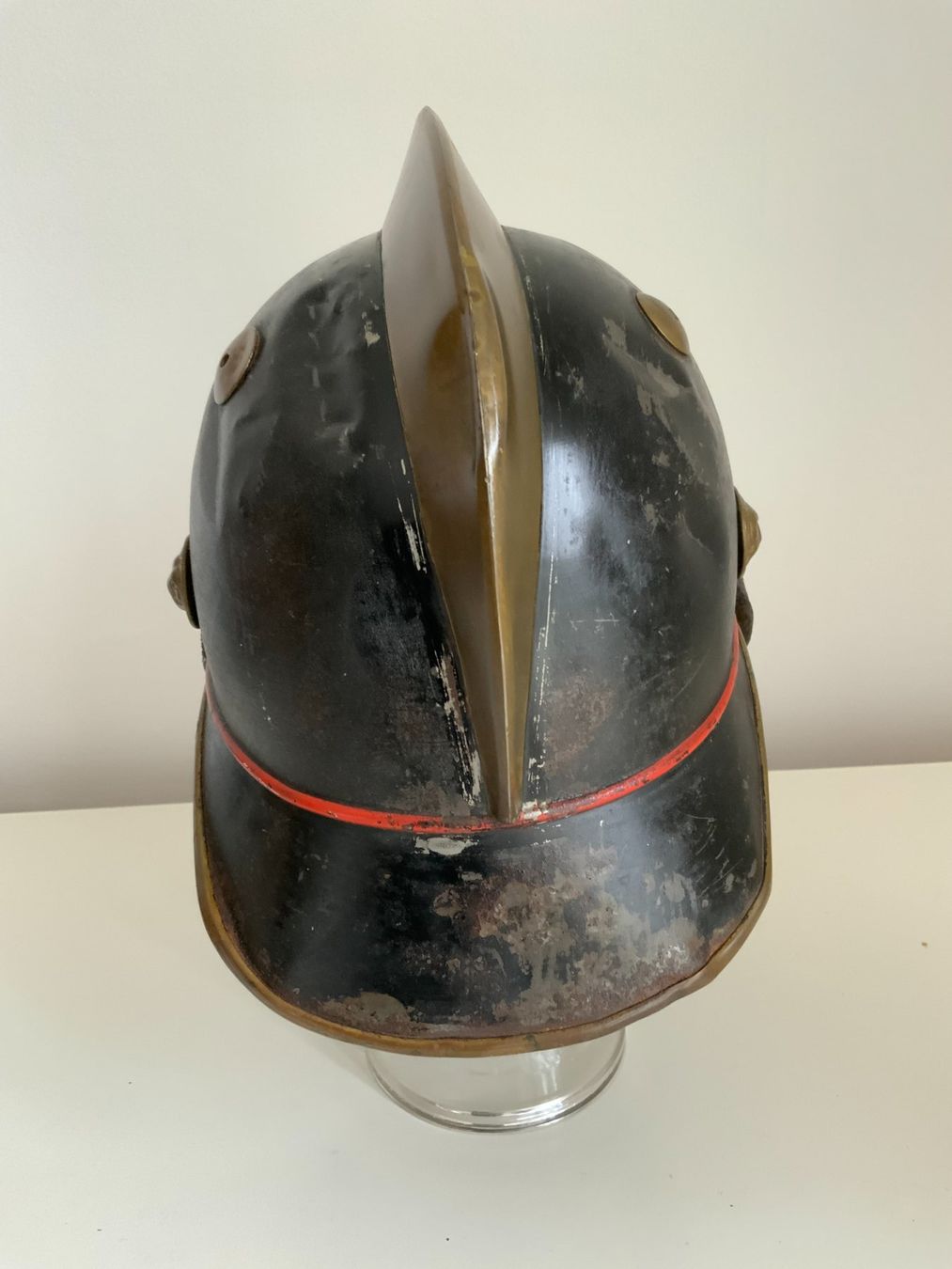 Pompieri: Feuerwehrhelm von früher – Usato da Luzern venduto da Flocke11 3