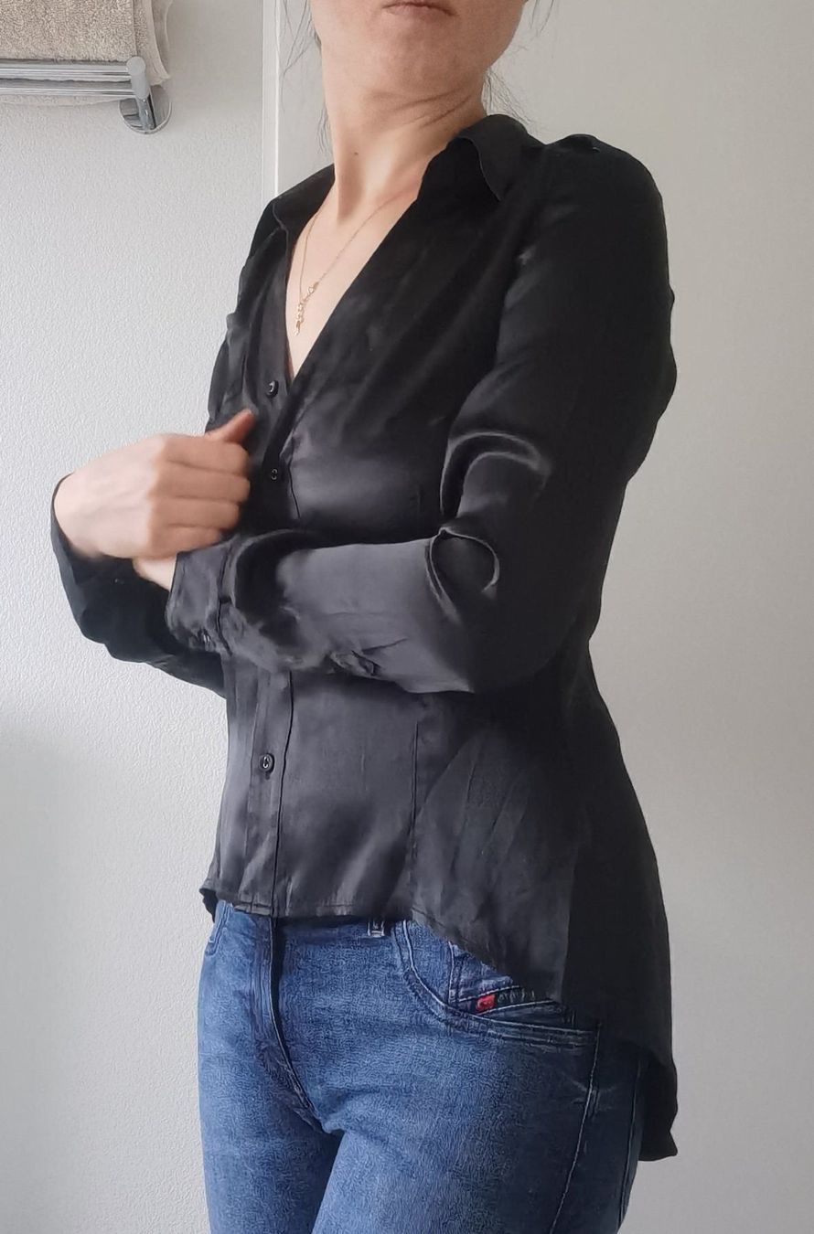 Nile Camicette: NILE 100% Seide Bluse Hemd XS – Nuovo e nell'imballaggio originale da Langenthal venduto da morena86 4