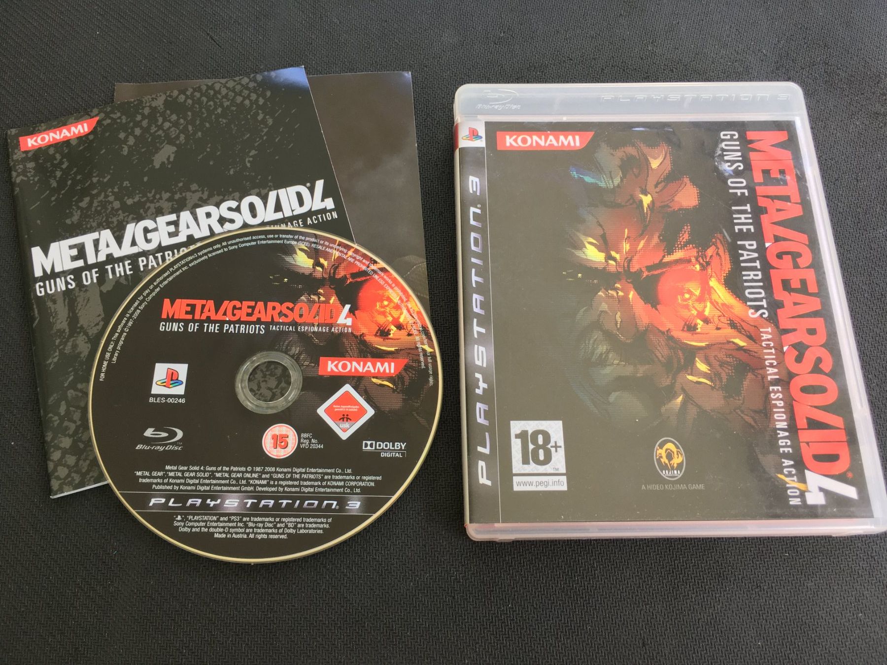 Sony Spiele: Metal Gear Solid 4 - Playstation 3 / PS3 – Gebraucht aus St.Gallen von sjosjo