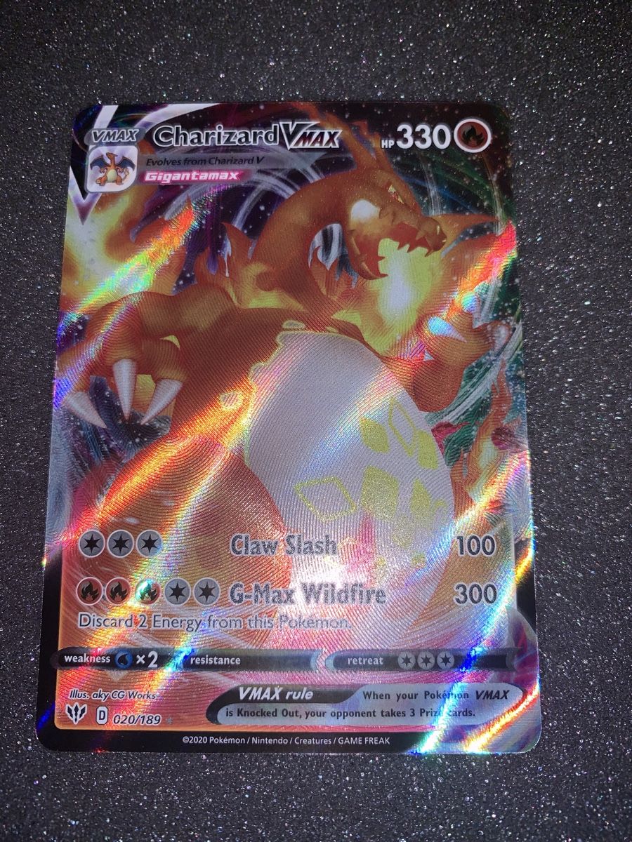 Pokémon Carte collezionabili: Charizard VMAX 020/189  – Usato da Bironico venduto da ars_z6lb 4