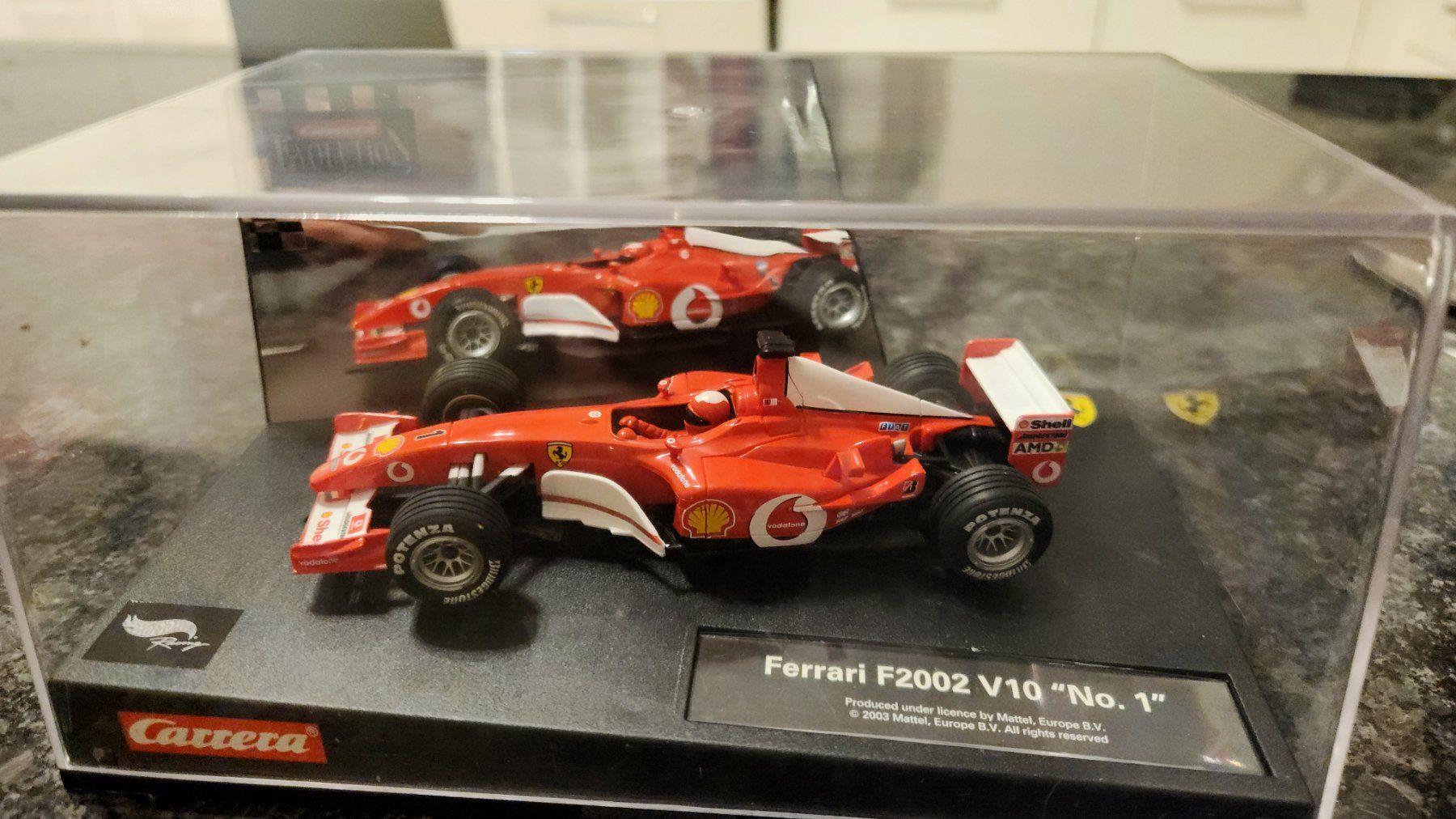 Carrera Piste: Ferrari F2002 V10 "No. 1" Modellauto -Carrera Evolution – Usato da Dürnten venduto da Latinoviper