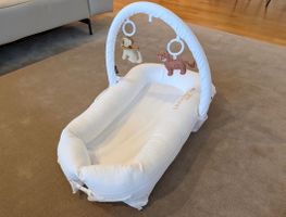 BabyNest DockATot Deluxe+mit Toy Arch Bundle (0–8 Monate)