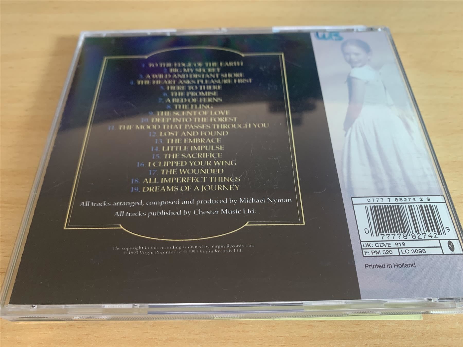 CDs: Michael Nyman – The Piano – Gebraucht aus Rikon im Tösstal von Alpenmutz 2