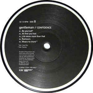 Dischi in vinile: Gentleman – Confidence – Nuovo (secondo la descrizione) da Genève venduto da yoww123 7