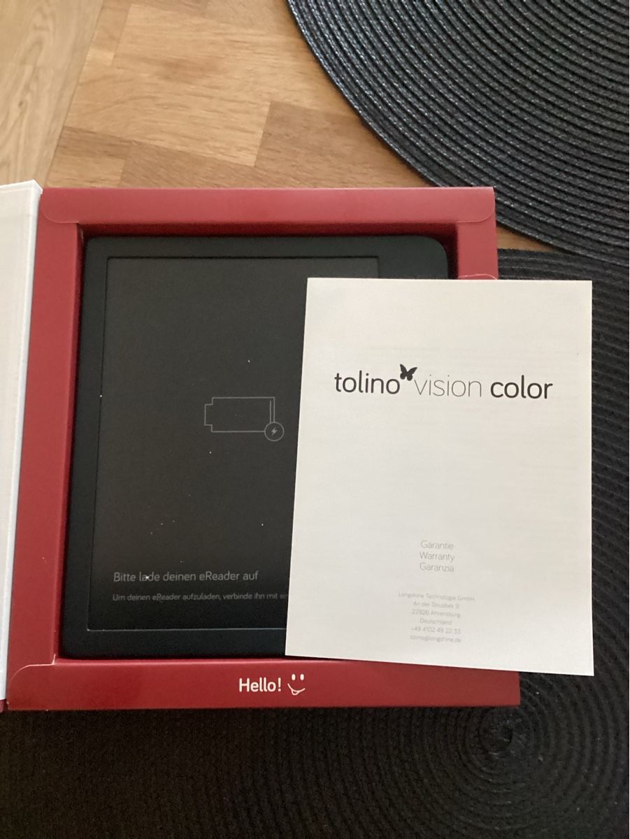 Tolino Tablet PC: Tolino Vision Color – Neu und originalverpackt aus Baden von Areekarl