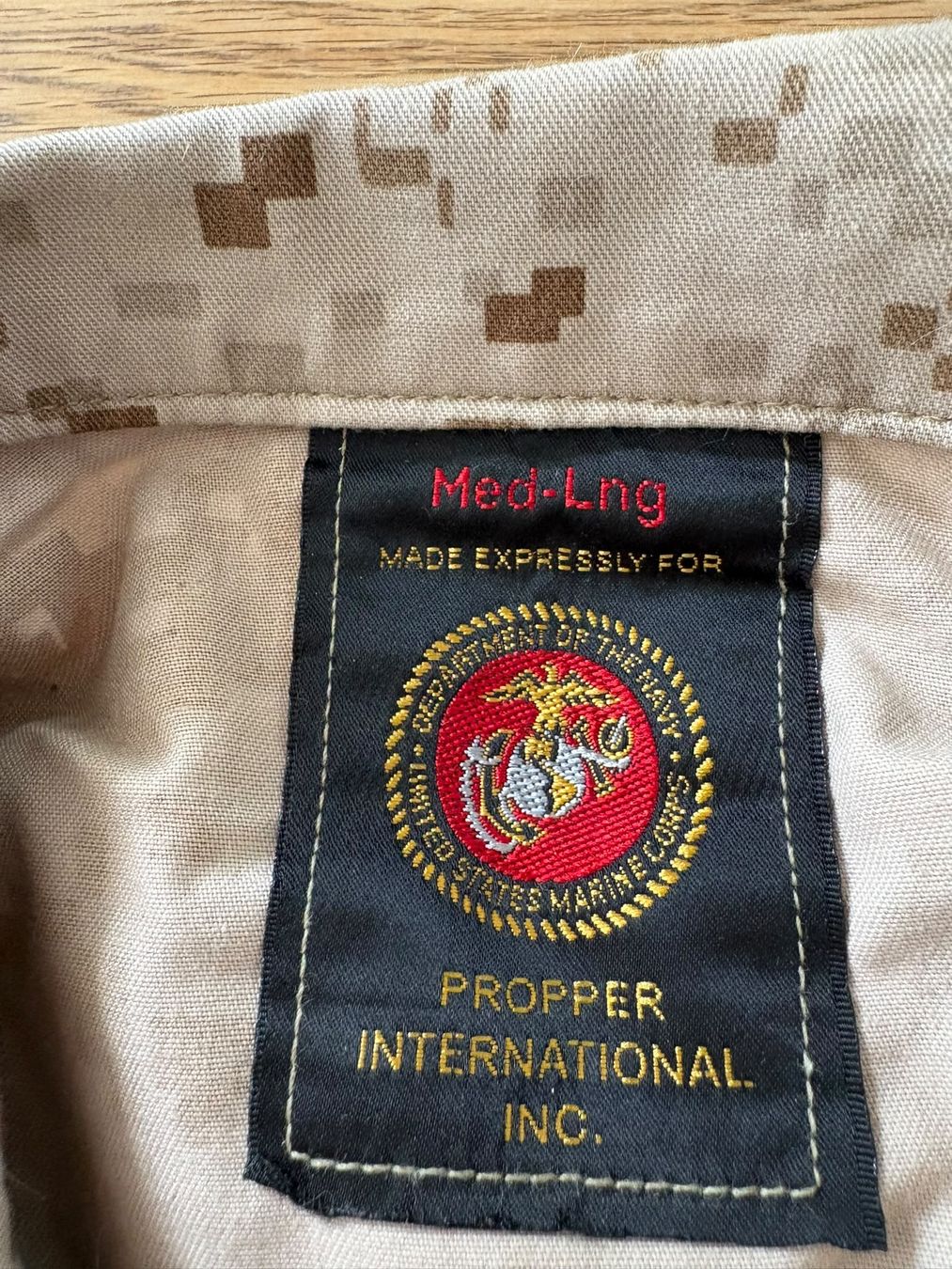 US Army Uniformes: Originale USMC Marpat Desert BDU – D'occasion à Biel/Bienne par TuescherS 1