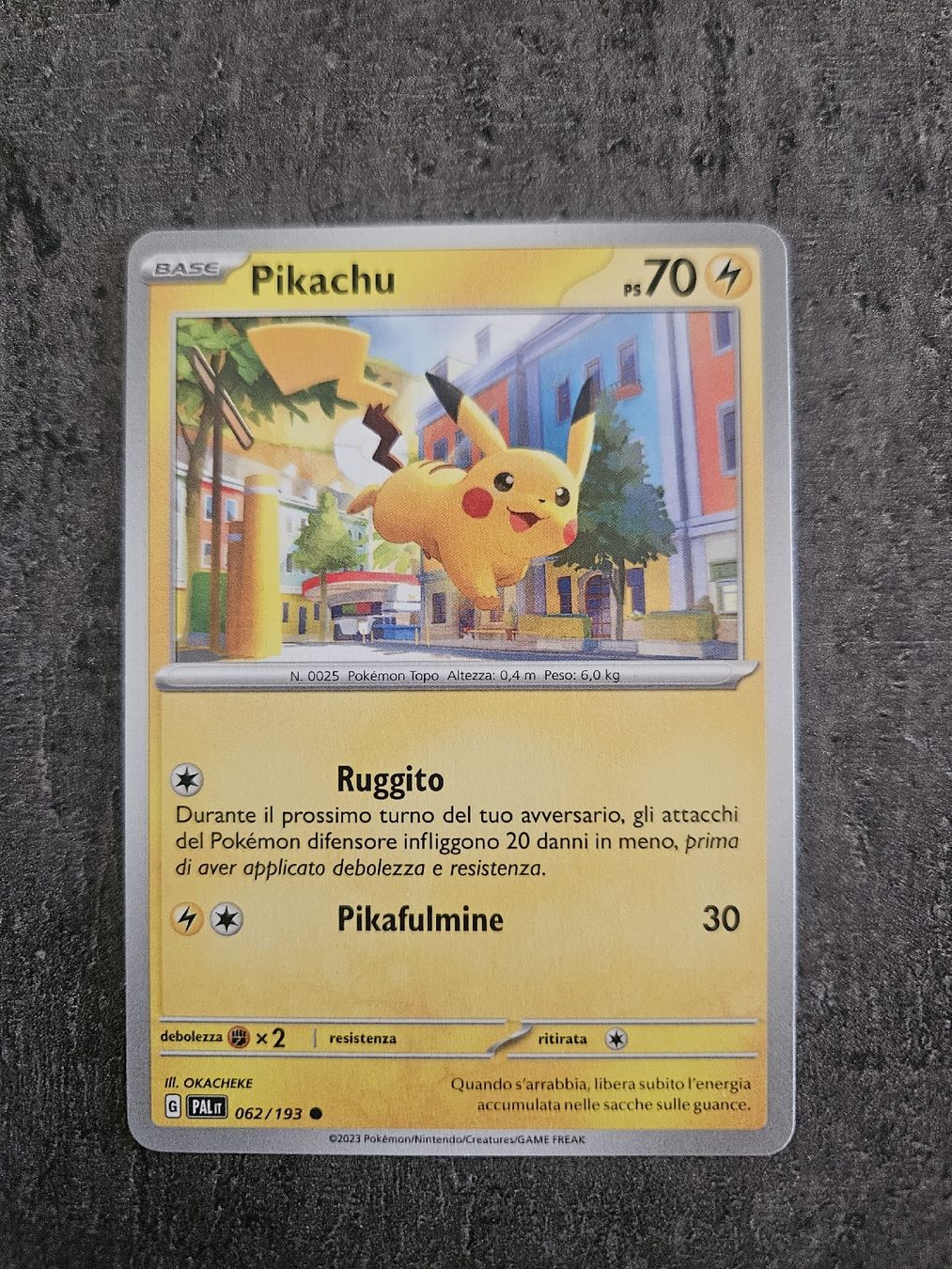 Pokémon Carte collezionabili: Pickachu PAL IT 062/193 – Nuovo (secondo la descrizione) da Aarau venduto da san_pb85
