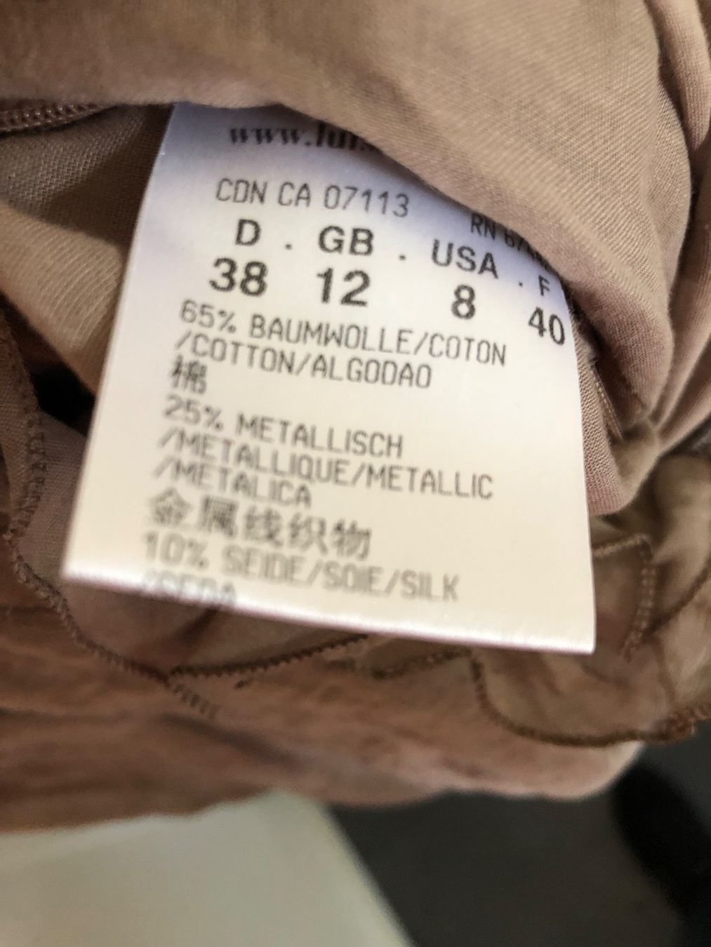 Costumi: Kostüm braun Luisa Cerano 38 – Usato da Oberglatt ZH venduto da jul_nhy7 4
