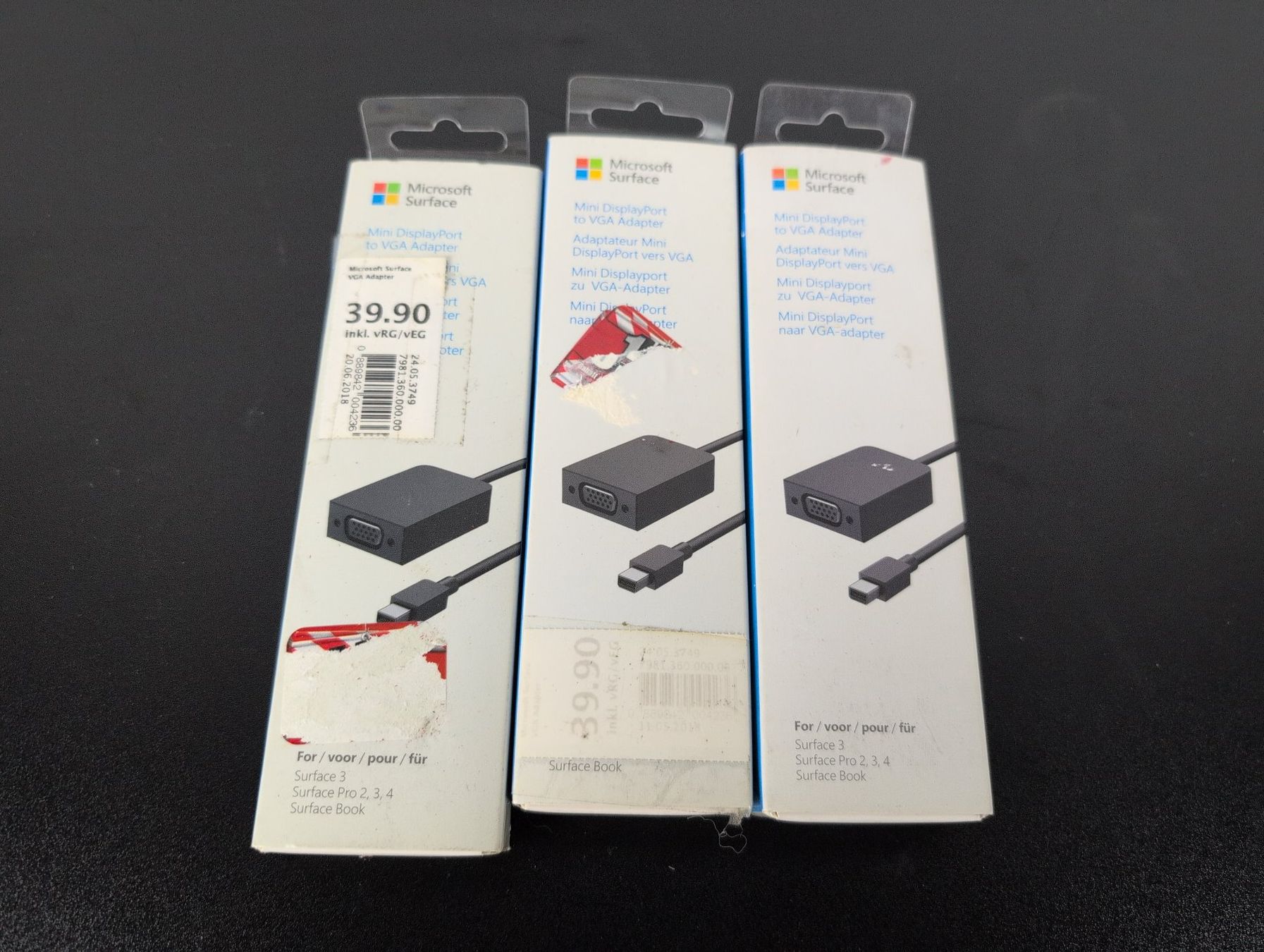 Unità & Adattatore: Microsoft Surface Mini DisplayPort zu VGA Adapter Neu – Nuovo e nell'imballaggio originale da Zürich venduto da ErnstMax67