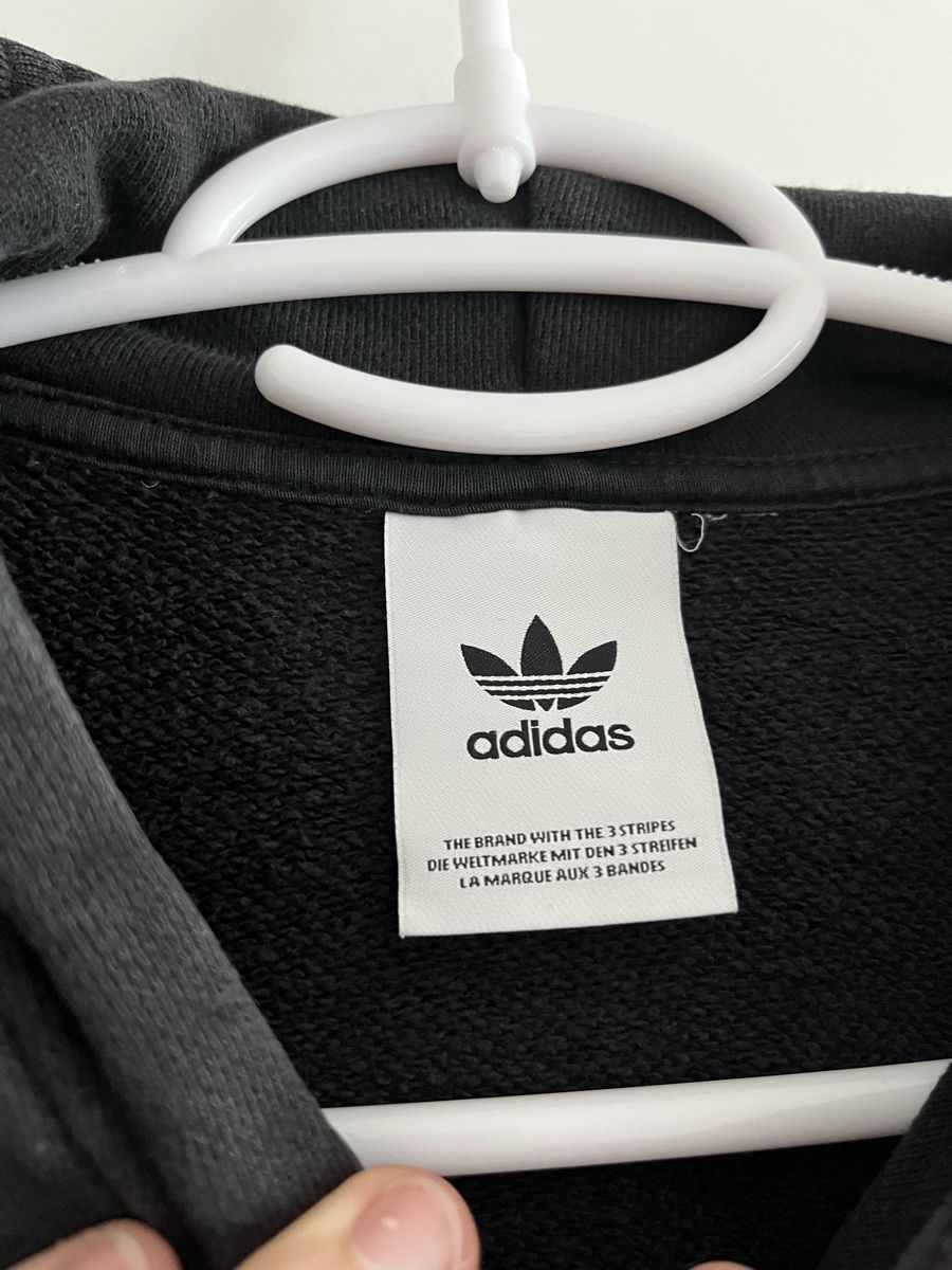 Adidas Maglioni & Felpe: Adidas Kapuzenpullover schwarz Logo - Grösse M – Usato da Zürich venduto da Windelterrorist 2