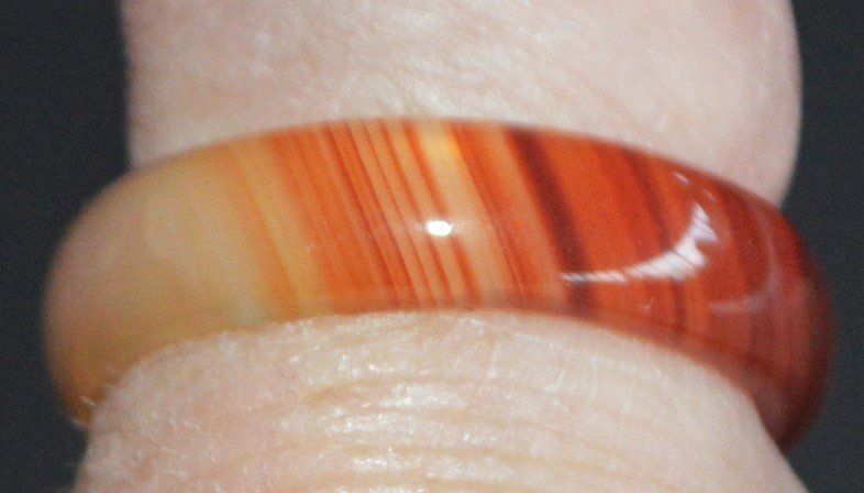 Ringe: Ring K-964 – Achat - Innendurchmesser 17mm – Neu und originalverpackt aus Goldiwil (Thun) von han_v5b7 1