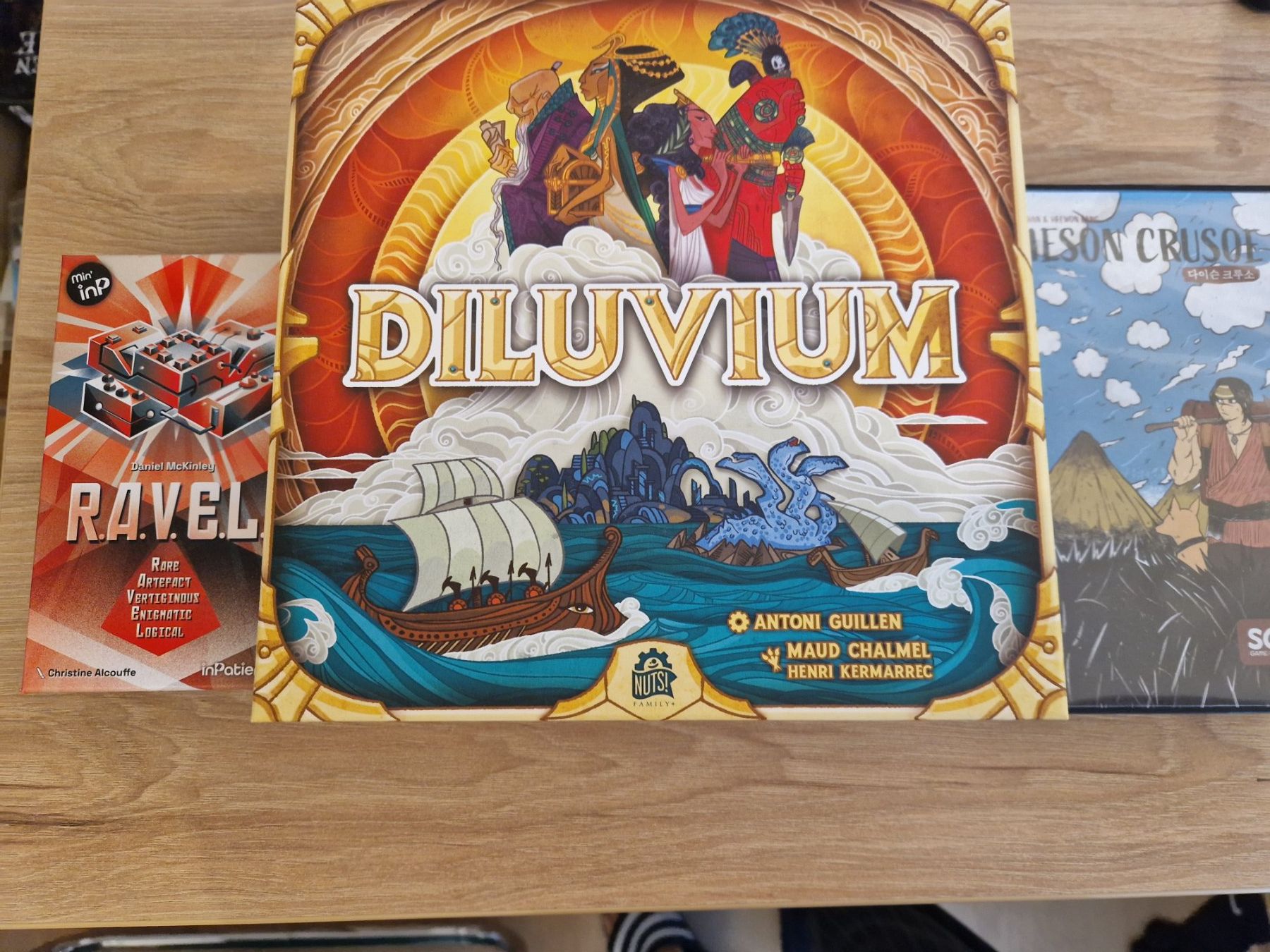 Spiele: Three solo games – Gebraucht aus Islikon von Pultrak