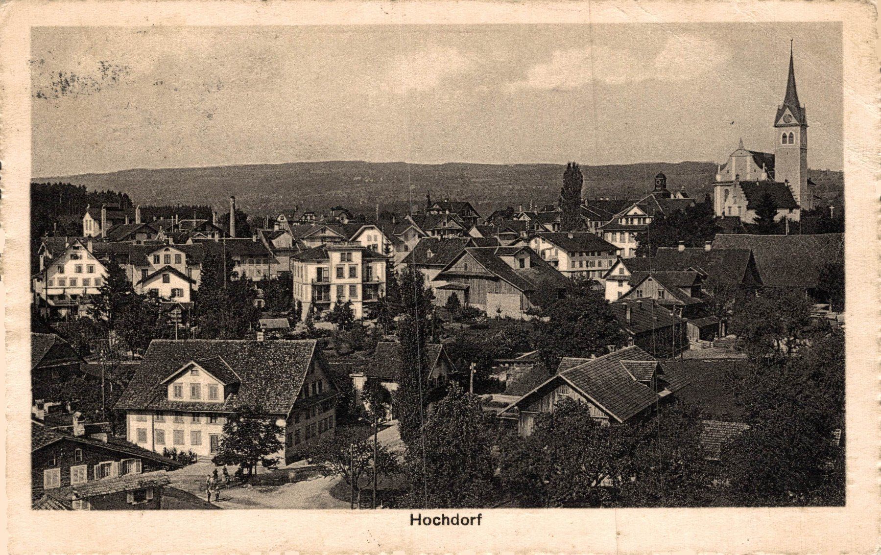 Cartoline postali: Hochdorf – Usato da Bronschhofen venduto da Astore