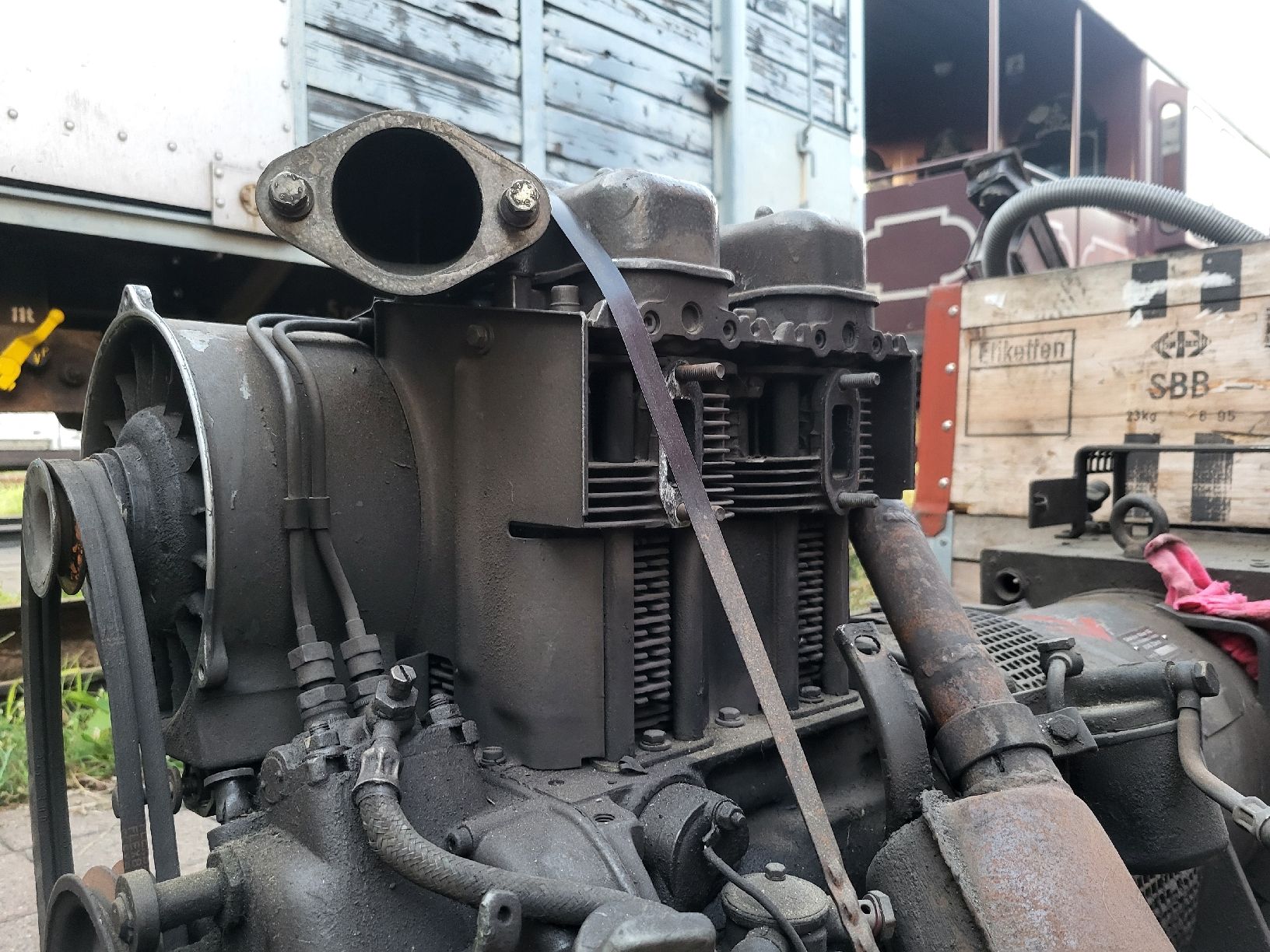 Générateurs de courant: Generator Deutz – Défectueux à Schwarzenburg par Dampfer93 7