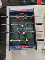 Tischfussball Spiel klein schwarz guter Zustand