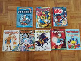 Lotto 8 topolino paperino disney big le più belle storie