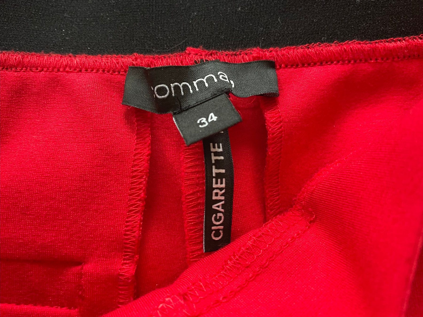 Comma Hosen: Comma Hose Gr. 34/36 rot neu – Neu (gemäss Beschreibung) aus Uzwil von langensteig 3