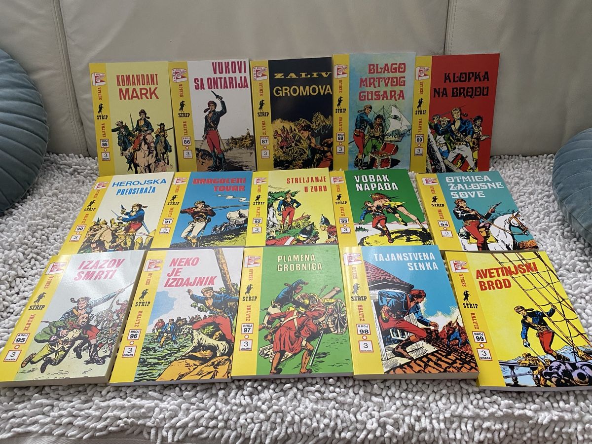 Comics: Komadant Mark SET, Serbisch – Gebraucht aus Jona von Mister_N0