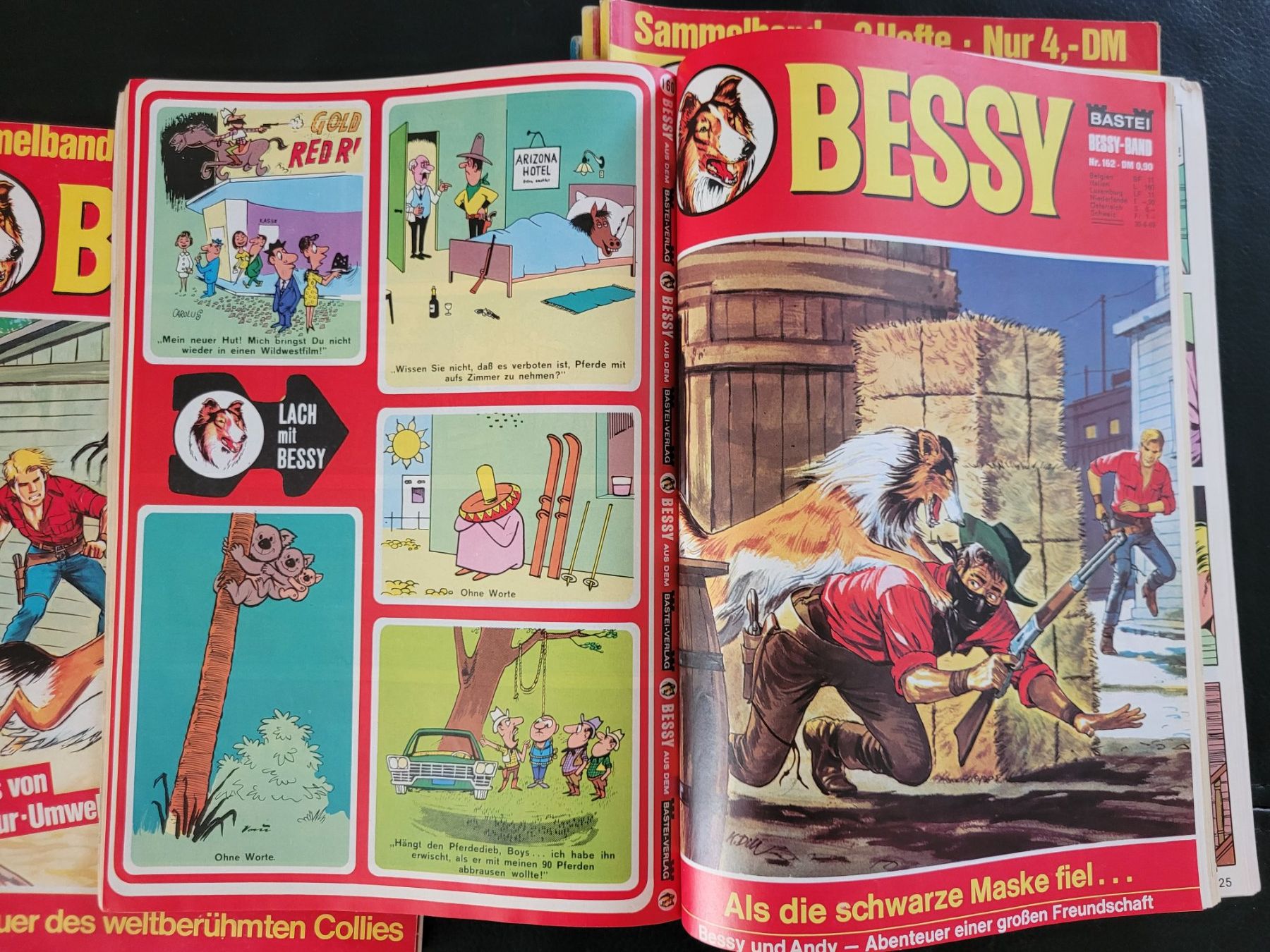 Comics: 7 x BESSY Sammelbände Konvolut – Gebraucht aus Nürensdorf von spartacus64 7