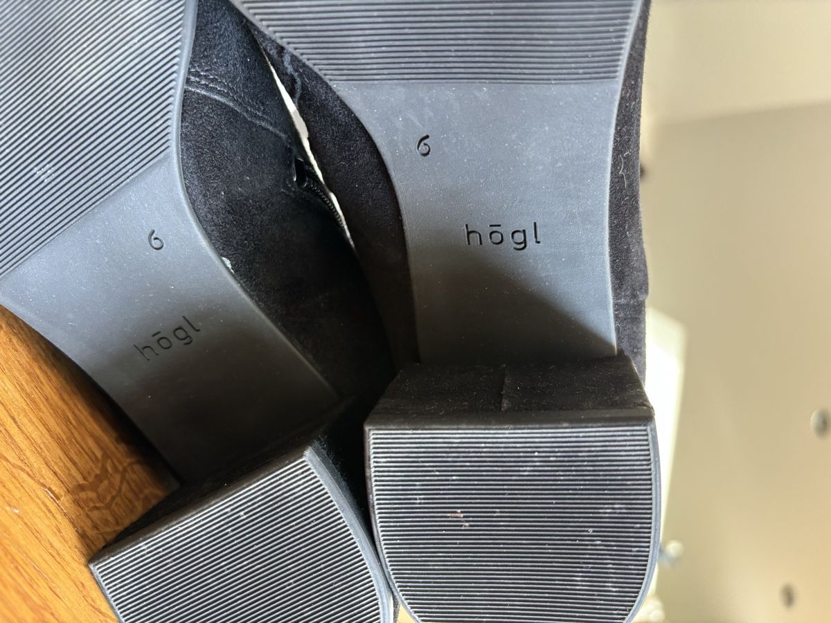 Högl Damenschuhe: HOGL - Bottines en cuir noir - 39 – Gebraucht aus Chardonne von teenyweeny 6