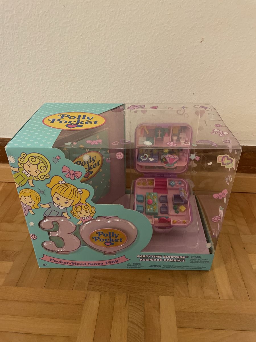 Polly Pocket Giocattoli: Polly Pocket Partytime Surprise Keepsake – Nuovo e nell'imballaggio originale da winterthur venduto da Romabier1
