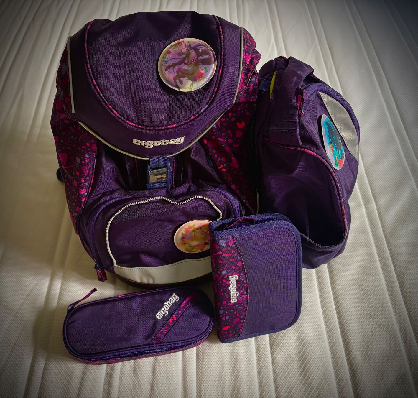 Ergobag Sacs & sacs à dos: Ergobag Schulrucksack Pferde 6-Teilig – D'occasion à Gelterkinden par Linde1984 1