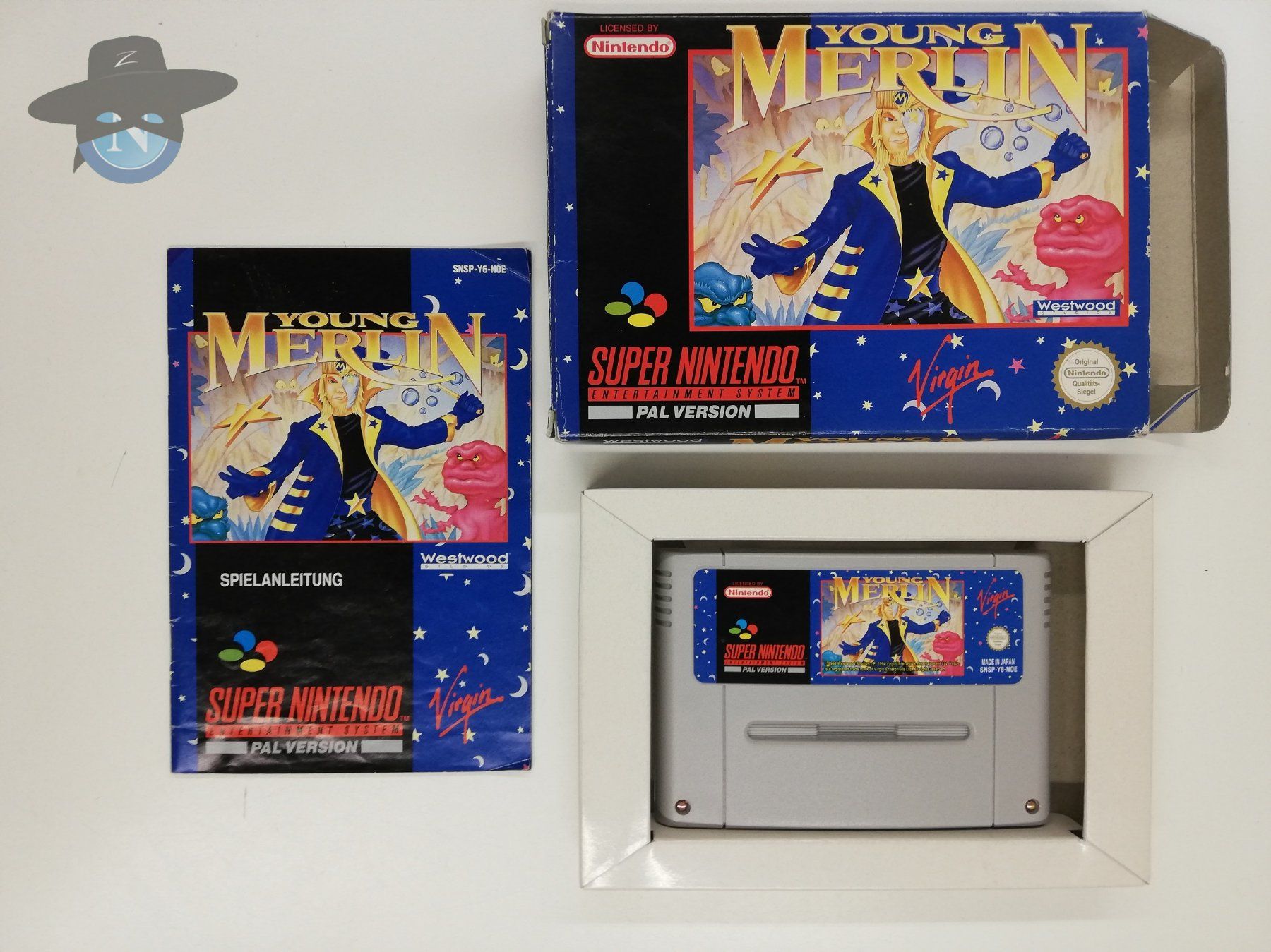 Nintendo Giochi: Young Merlin / Super Nintendo SNES – Usato da St. Gallen venduto da zorro_dc 6