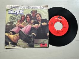 SLADE rare Single Kult Top Glam 70's Mama weer all SWISS