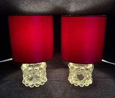 Paire de lampes vintage années 60