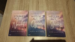 April & Storm Trilogie Karen Ashley 3 Taschenbücher
