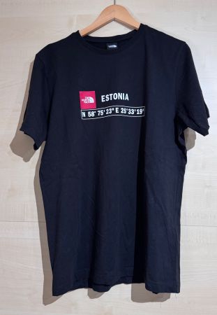 The North Face T-Shirt „Estonia“, schwarz, Grösse L