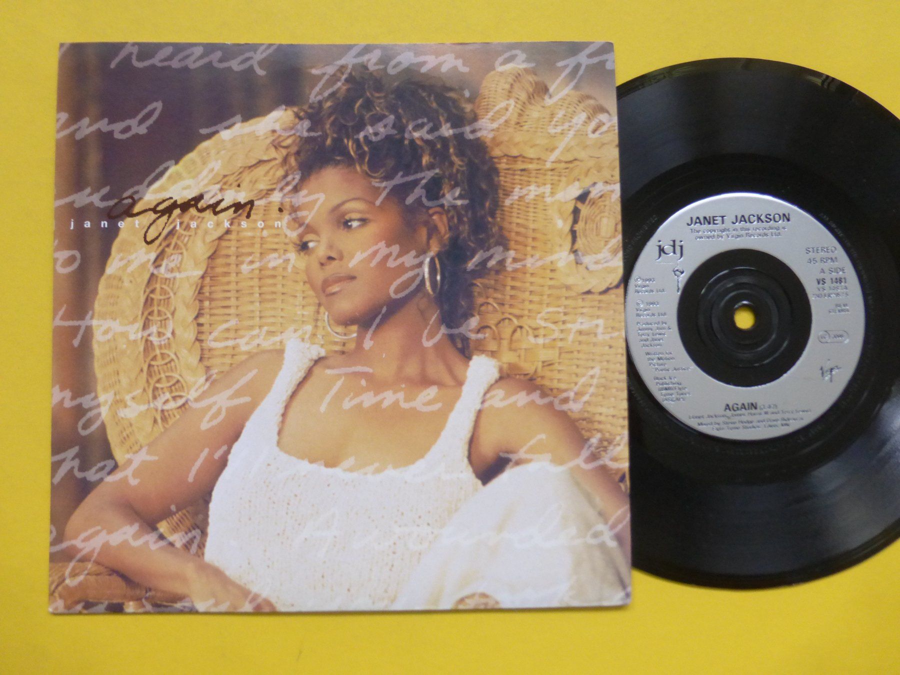 Schallplatten: Janet Jackson – Again – Gebraucht aus Zürich von Swiss57