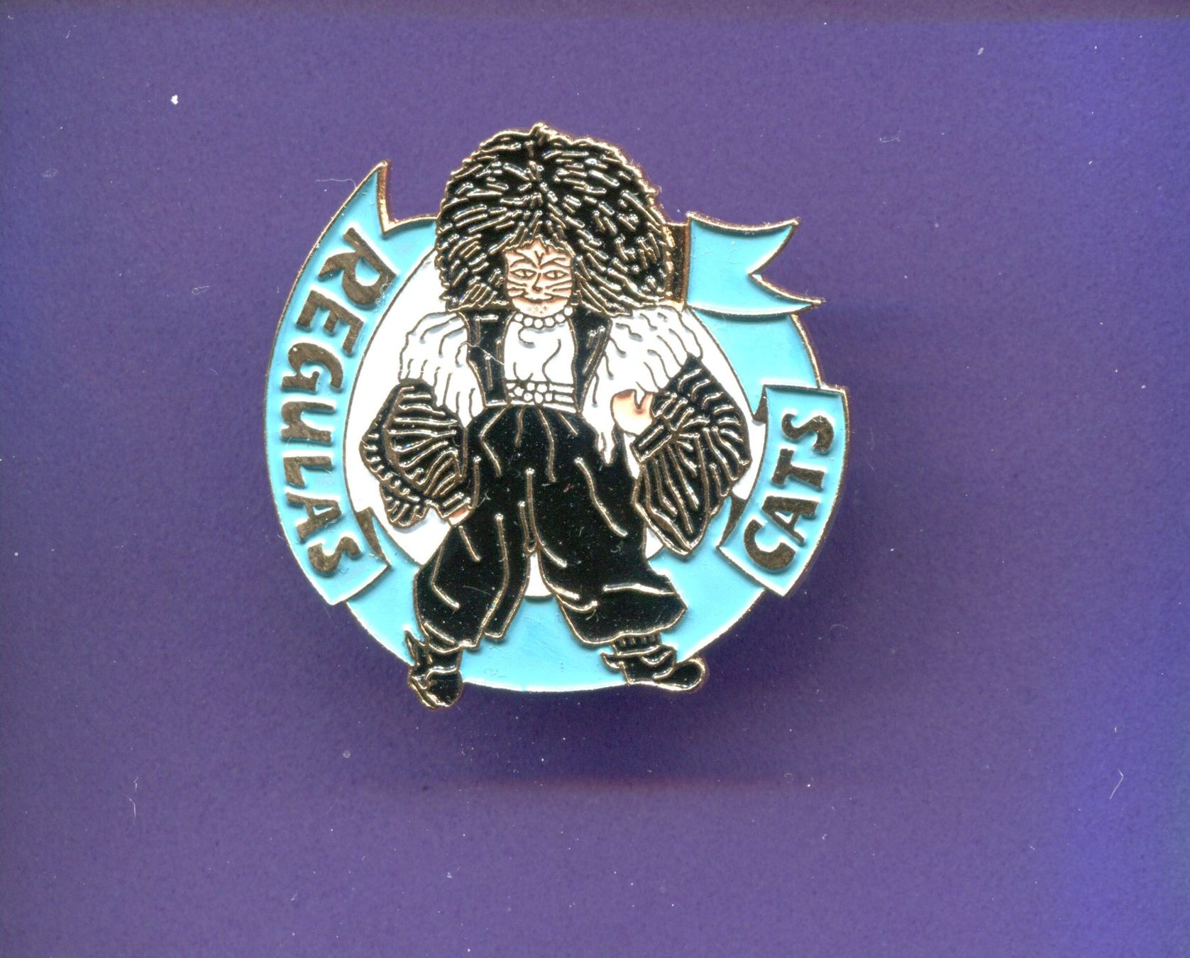 Placchette & Badge: Guggemusik  REGULAS CATS  goldig – Usato da Winterthur venduto da Sammleroase