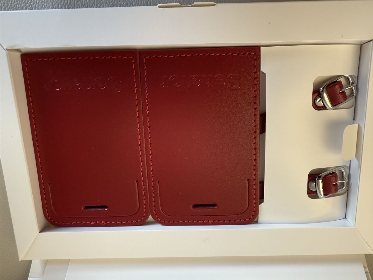 Borse: SWISS SENATOR leather Bag Tag Set – Nuovo e nell'imballaggio originale da Zollikon venduto da sba_5tf2 1
