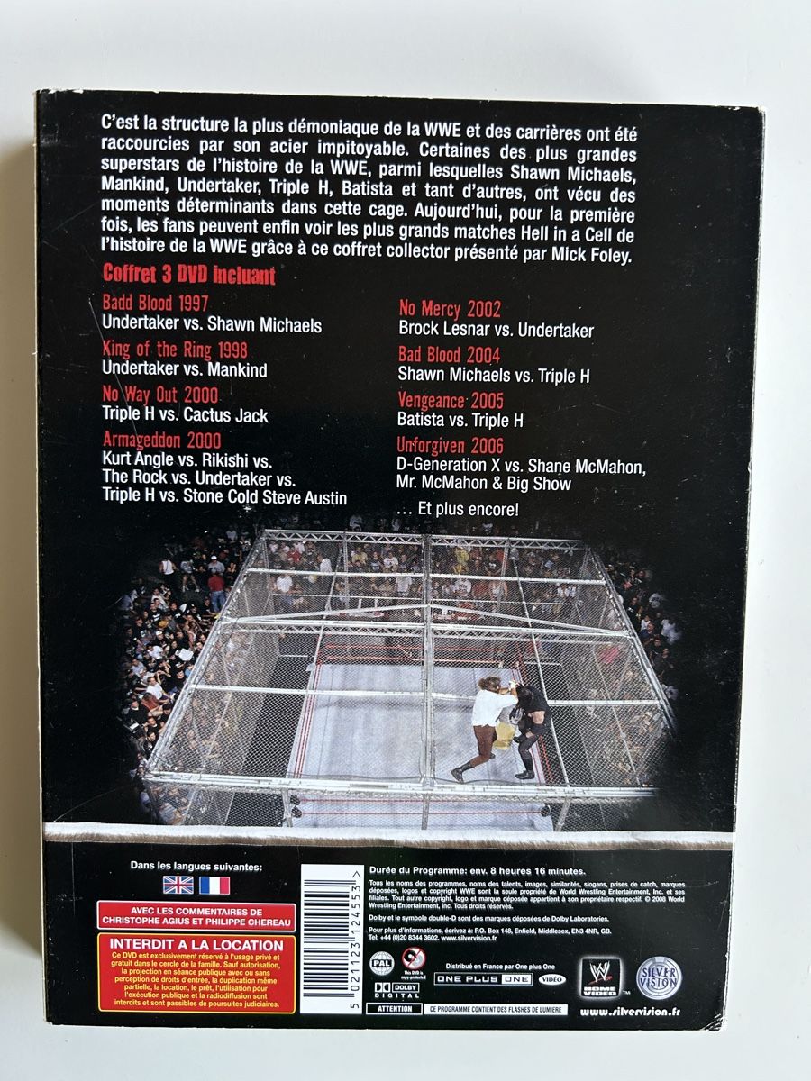 Alle DVDs: HELL IN A CELL – Gebraucht aus St-Cierges von Crisi53 1