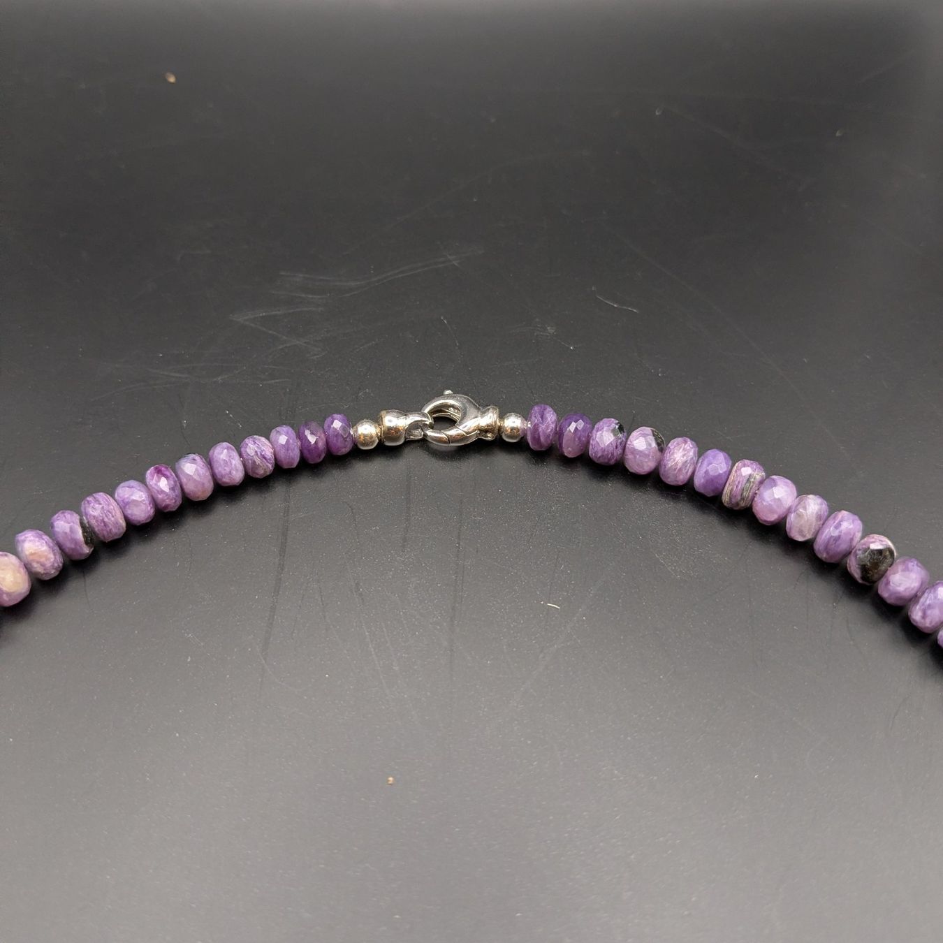 Catenine: Chaorit-Kette mit Karabiner in Silber 925 – Nuovo (secondo la descrizione) da Bern venduto da riu02 1