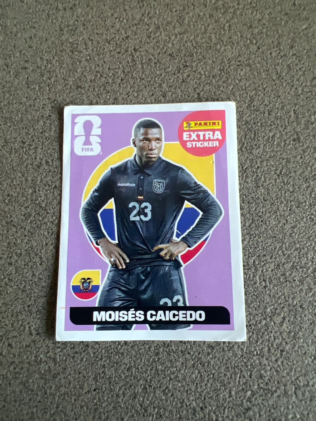 Panini Carte collezionabili: PANINI WM 2026 Moisés Caicedo Extra Sticker – Nuovo (secondo la descrizione) da Emmen venduto da IMV-Liquidationen