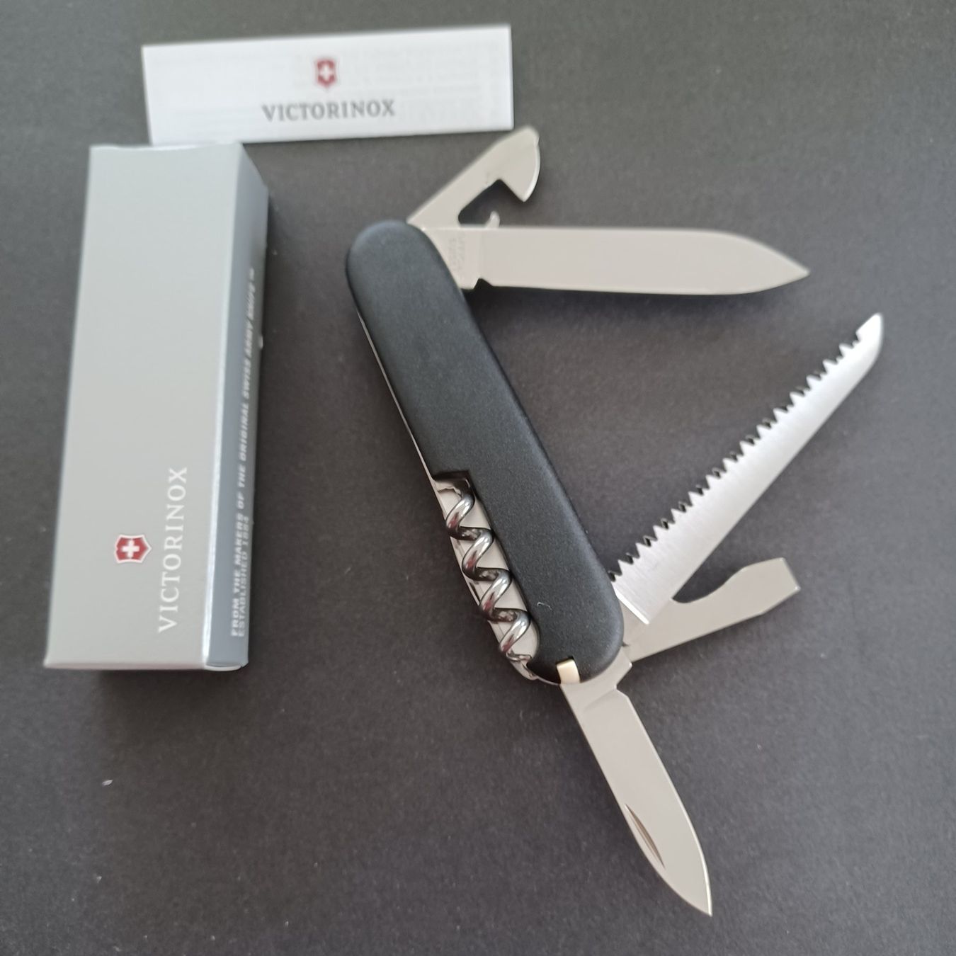 Victorinox Coltelli tascabile: Victorinox Camper Farbe Schwarz – Nuovo (secondo la descrizione) da Balgach venduto da VicAlox 1